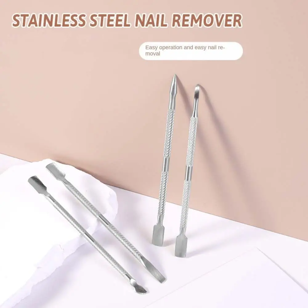 Clean UV Gel Cuticle Remover Double Head Nail Cuticle Pusher Manicure Accessories Nail Art Files Dead Skin Pusher