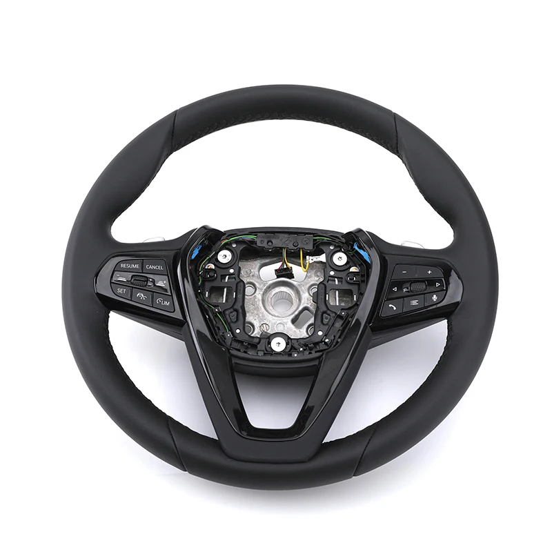 

Customizable Stylish Leather Wrapped Carbon Fiber Car Steering Wheel for 5/7 Series X7 M5/M4/M2 G38-G22