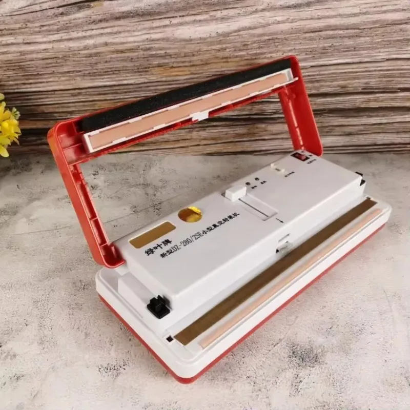 

220 В новая бытовая вакуумная упаковочная машина DZ-280/2SE, экологически чистая/можная упаковочная машина