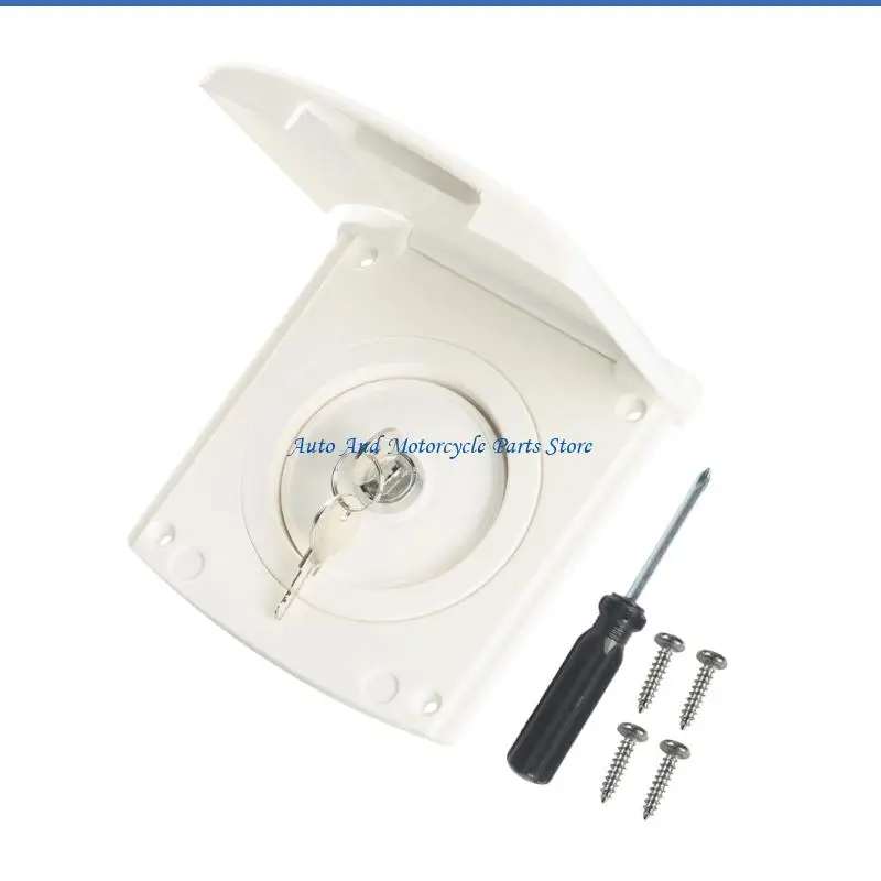 

P9FD автодом с откидной крышкой, крышка для залива воды, универсальная крышка из АБС-пластика для обновленных кемперов