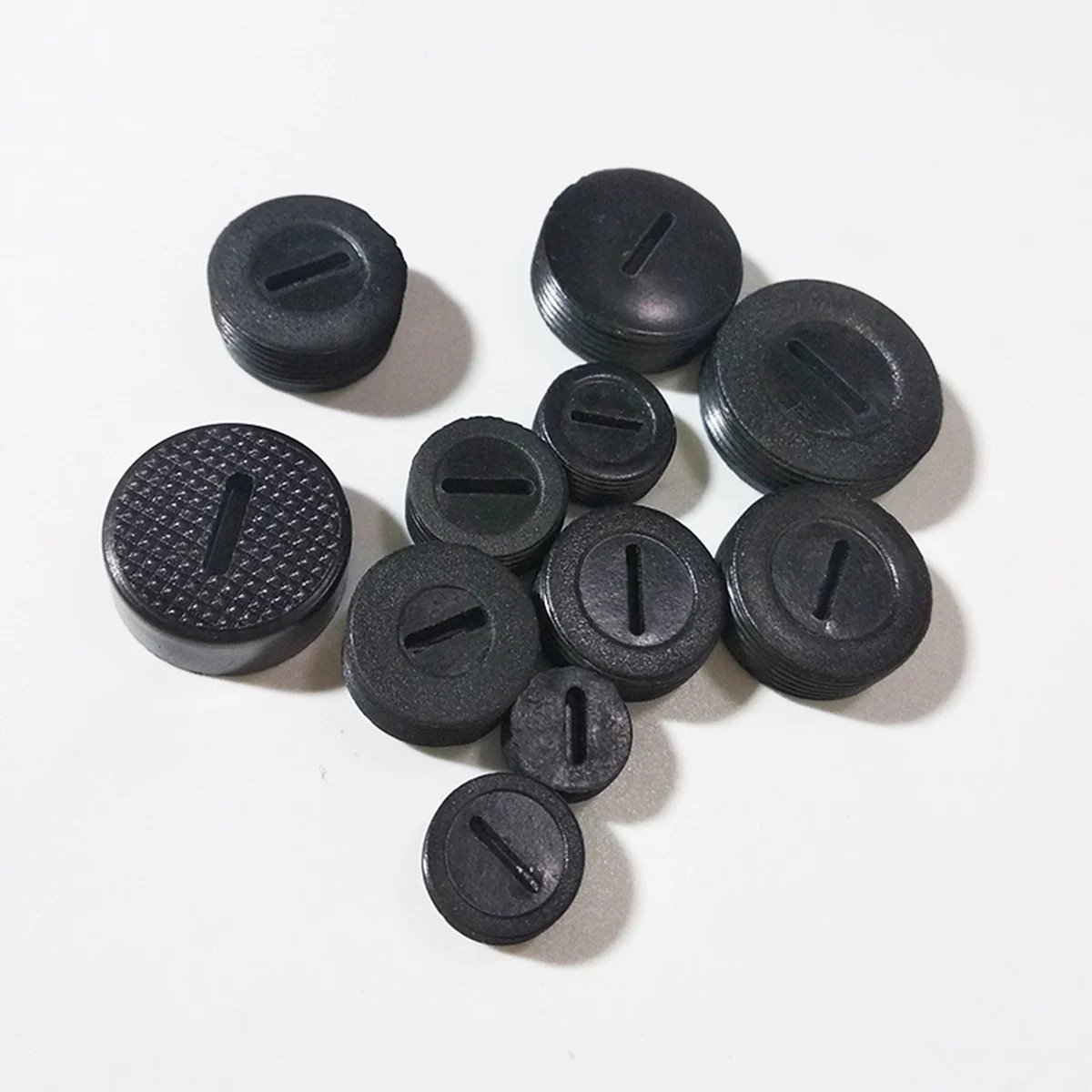 Rodada Borracha Nut Stopper Titular Caps, Tampa Da Escova De Carbono, Angle Grinder Acessórios, Peças Da Ferramenta De Poder, 14mm, 10 Pares