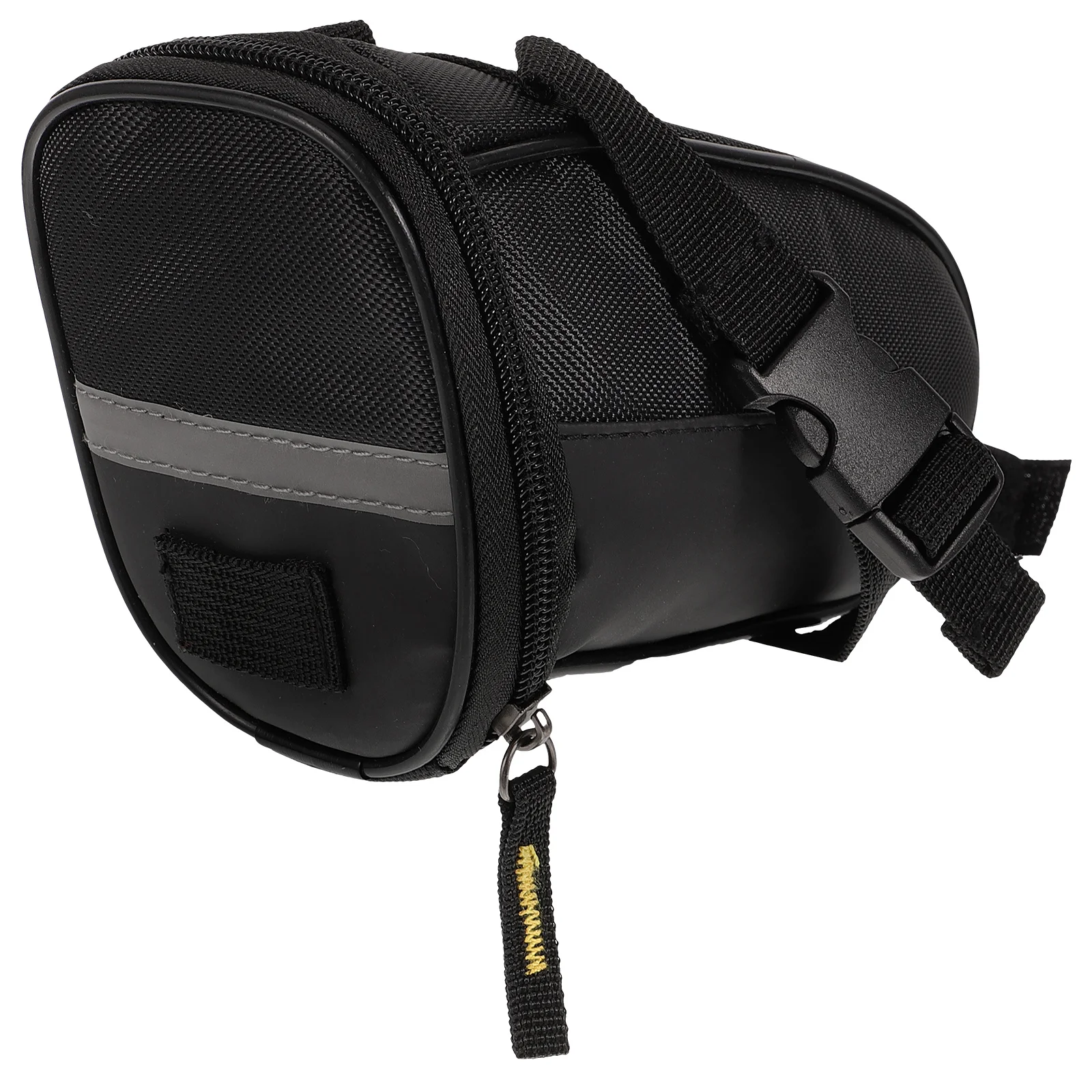

Bike Saddle Bag Multifunctional Cycling Storage Pouch Lightweight Rear Seat Bag for Mountain Road City Bikes Reflective Design