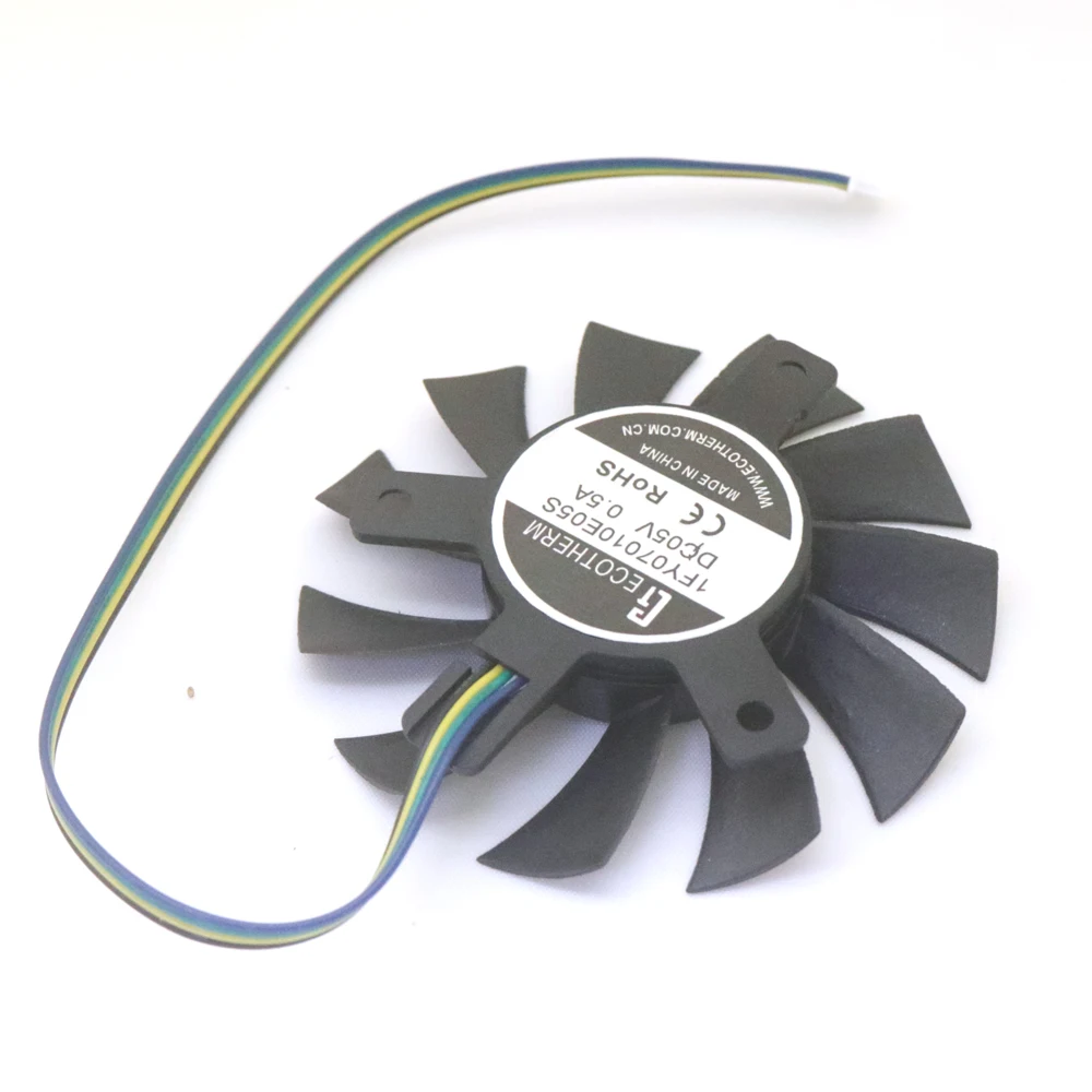 1FY07010E05S DC5V 0.50A 65mm 39x39x39mm All-in-one Motherboard Cooling Fan