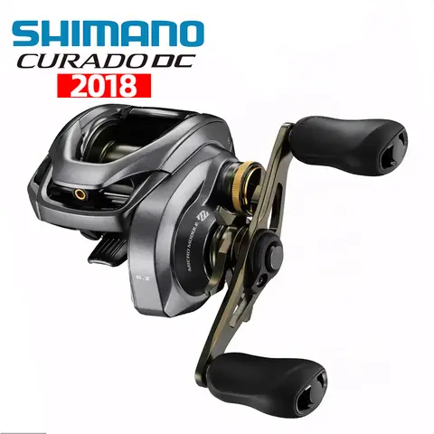 SHIMANO CURADO DC 150/200 Baitcast Reel Fishing Reel 6+1BB Drag5-5.5KG Casting Reel Seawater Wheel