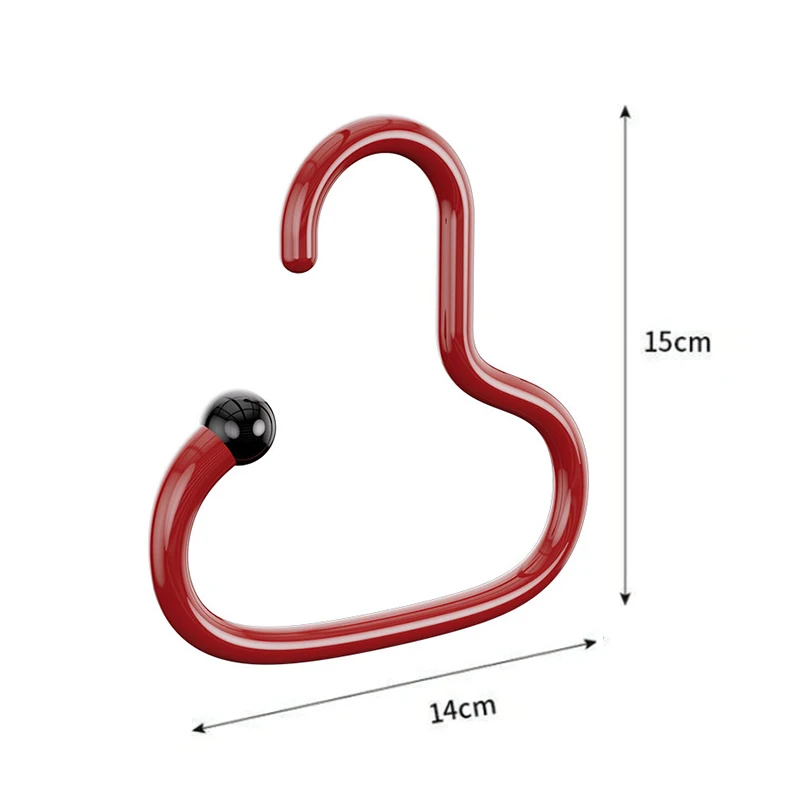 3 قطعة البلاستيك وشاح مستدير التعادل شماعات الدوبامين غير وسم قبعة تخزين هوك مكافحة زلة معلقة دائرة حلقة قبعة شماعات خزانة
