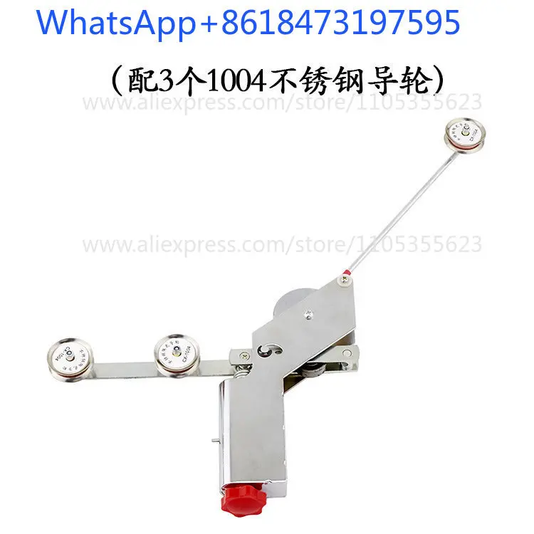 Single spring copper twisting , tension gun pay-off machine, stranding , wire bunching machine, wire accessories