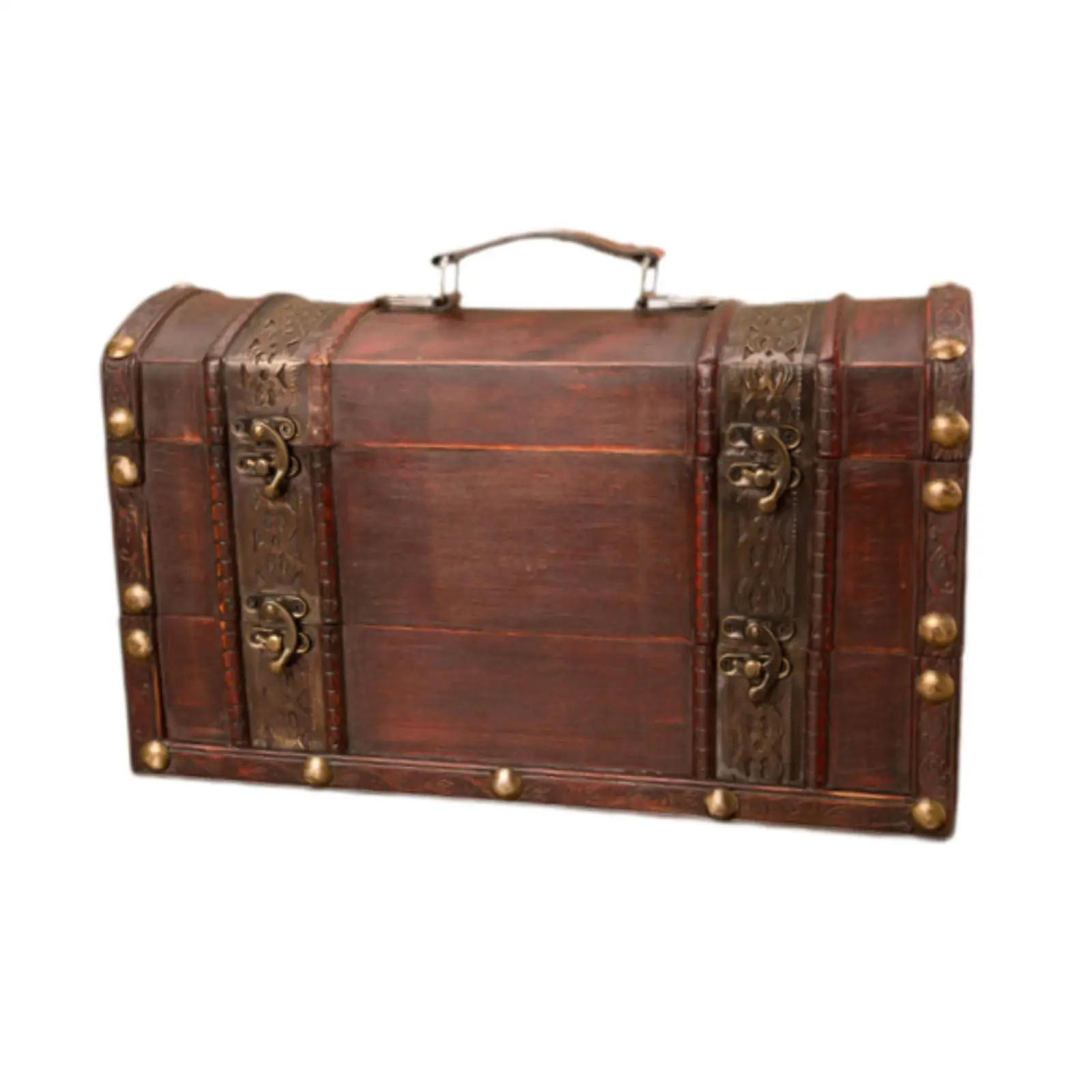 Wooden Wine Box Rustic Bottle Wine Carrier Case for Home Anniversary Wedding