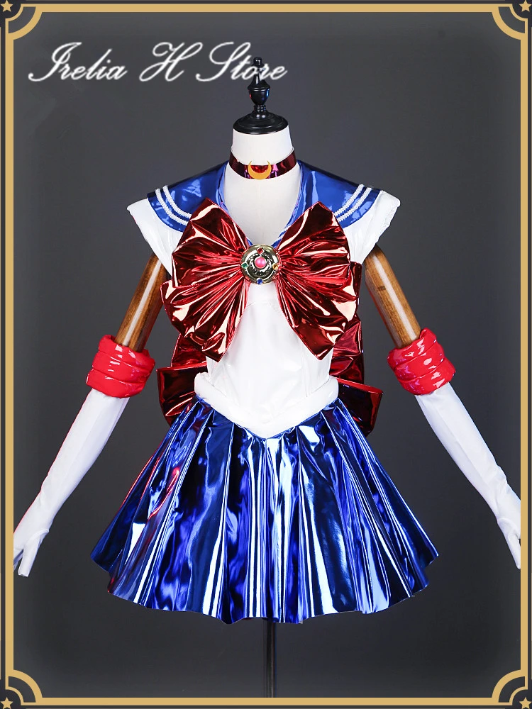 ｛stock｝Irelia H Store Anime Sailor Moon 30th Anniversary Tsukino Usagi Cosplay Tsukino Usagi Combat Dress Cosplay Costume