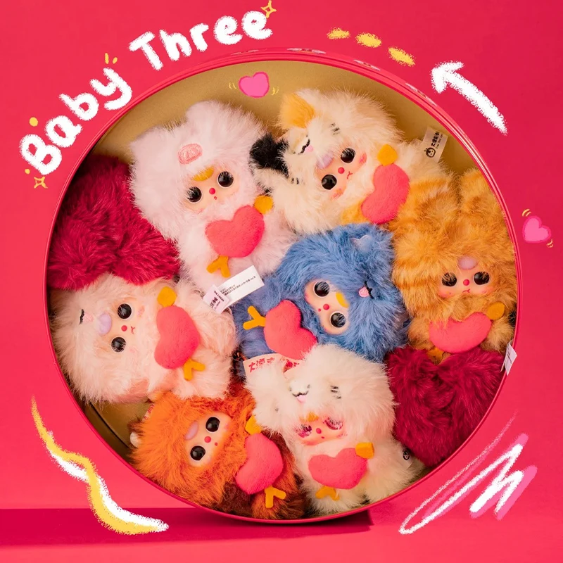 

Виниловая плюшевая слепая коробка Baby Three Cupid Series, игрушка, рюкзак, подвеска, украшение, милая кукла, загадочная коробка, подарок для девочки