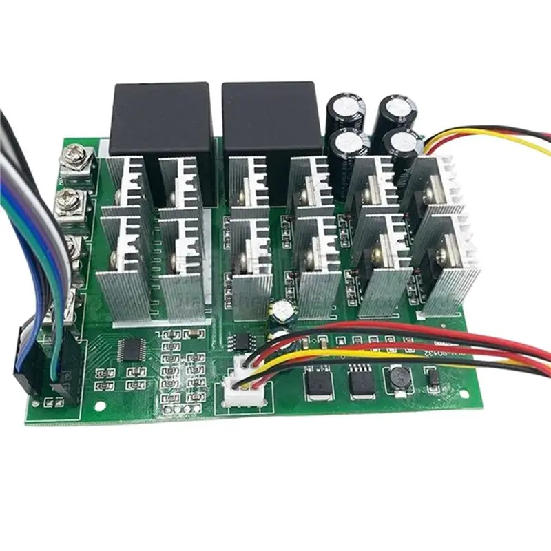 Contrôleur de vitesse de moteur ABVG-DC 60A DC10-55V 12V 24V 36V 48V, régulateur de vitesse électronique avec fonction marche avant/marche arrière