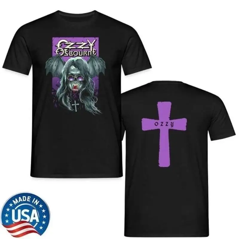 

Футболка «Назад в начинающий» Ozzy Bat 2025 Metal Tour, все размеры S-4XL