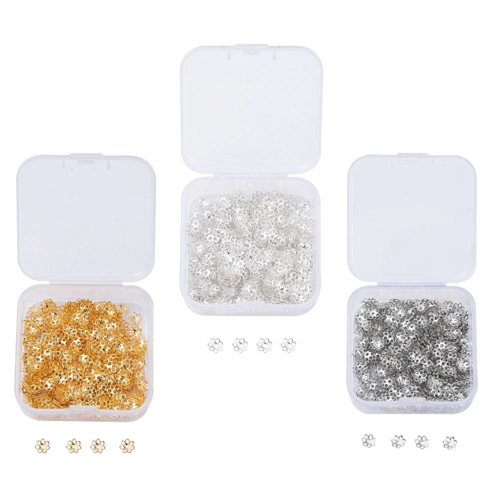 

Flower Hat Beaded Accessories Premium Durable Hollow Creative Pendant Set Iron Craft Decorations Diy Fashion Ornaments