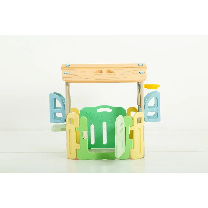 Children Plastic Slides Kids Products Toddler Play House ByPlayhouse Amusement Park Indoor Playground Equipment Set