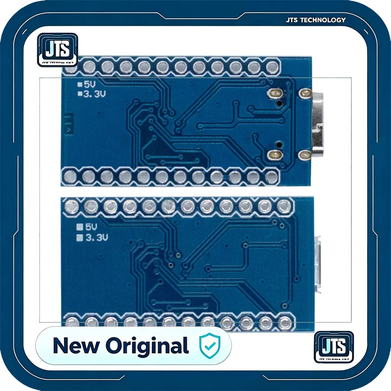 Pro Micro uses the ATMEGA32U4 with its own USB bootloader, 5V/16M microcontroller development board, original