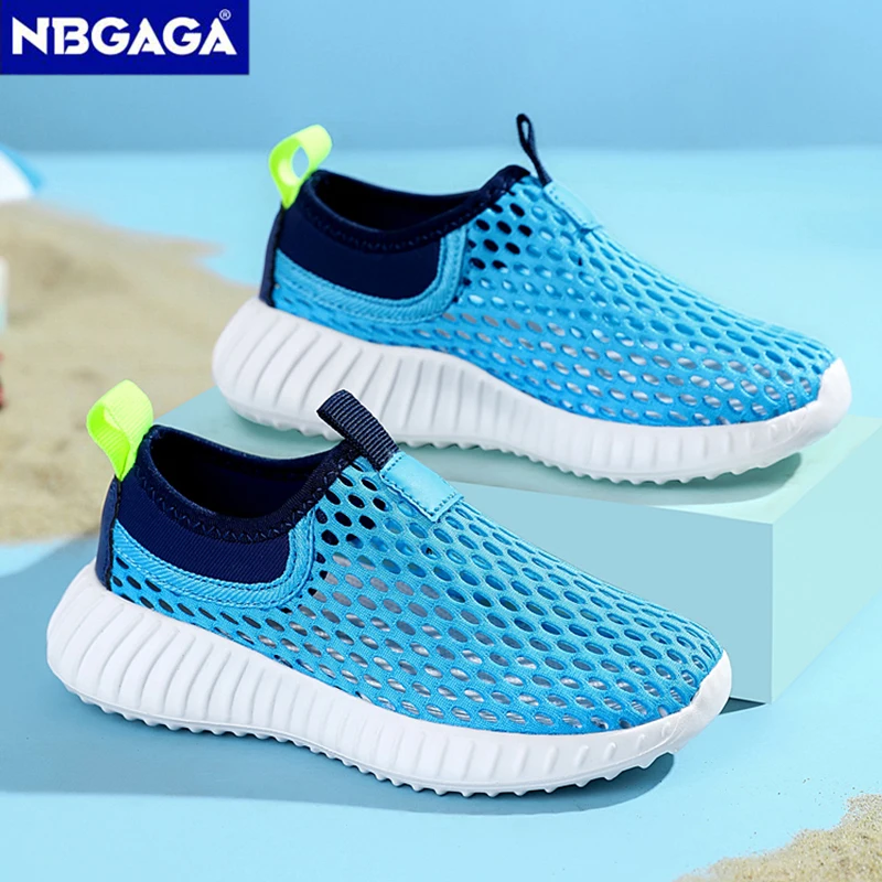 Atmungsaktive Mesh-Sportschuhe für Kinder, Sommermode, Kinder-Laufschuhe, rutschfeste Wanderschuhe für Jungen und Mädchen