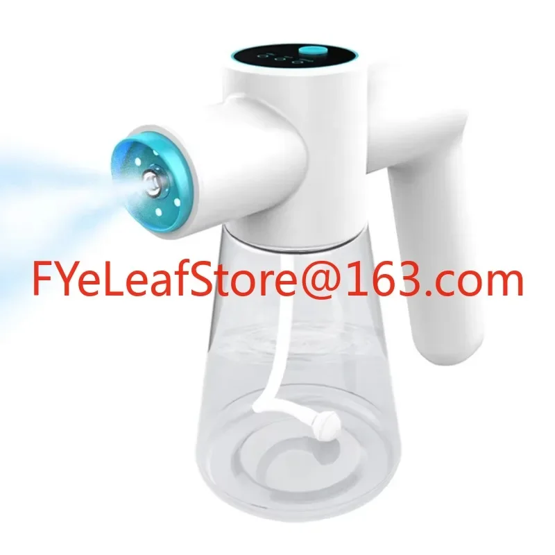 Barber Shop Handheld Portable Hair Steamer 730ml Ozone Water Nano Mist Spray Bottle for Moisturizing Hair Care Salons