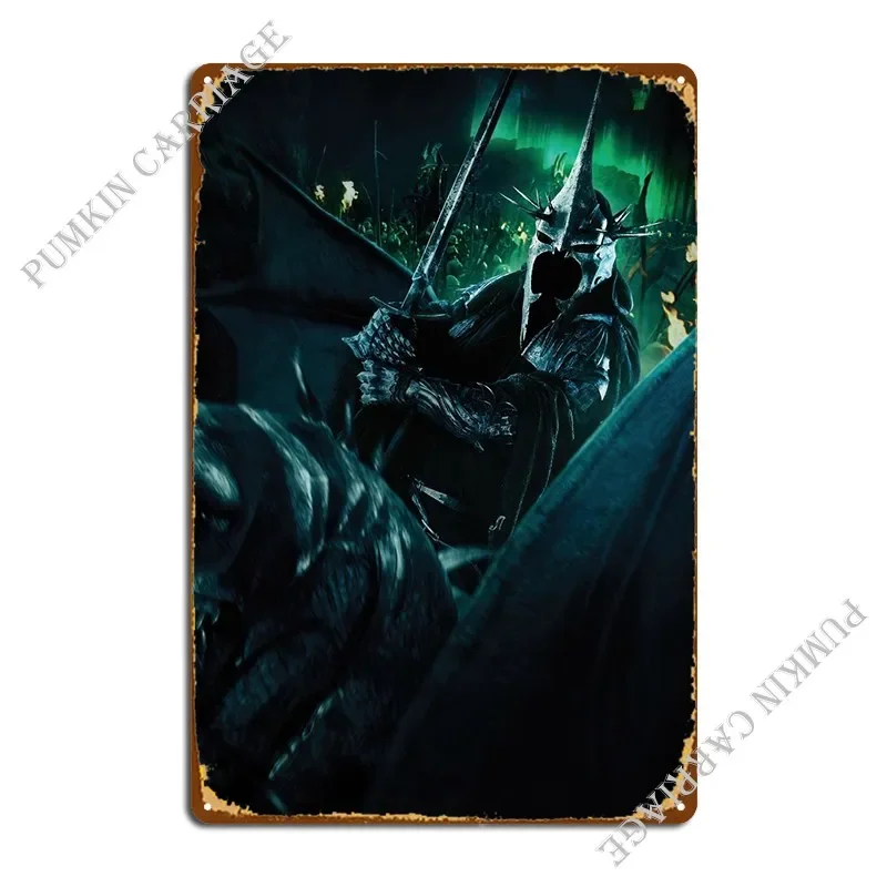 Witch-King Of Angmar Metal Signs Club Cave Living Room Classic Tin Sign Poster