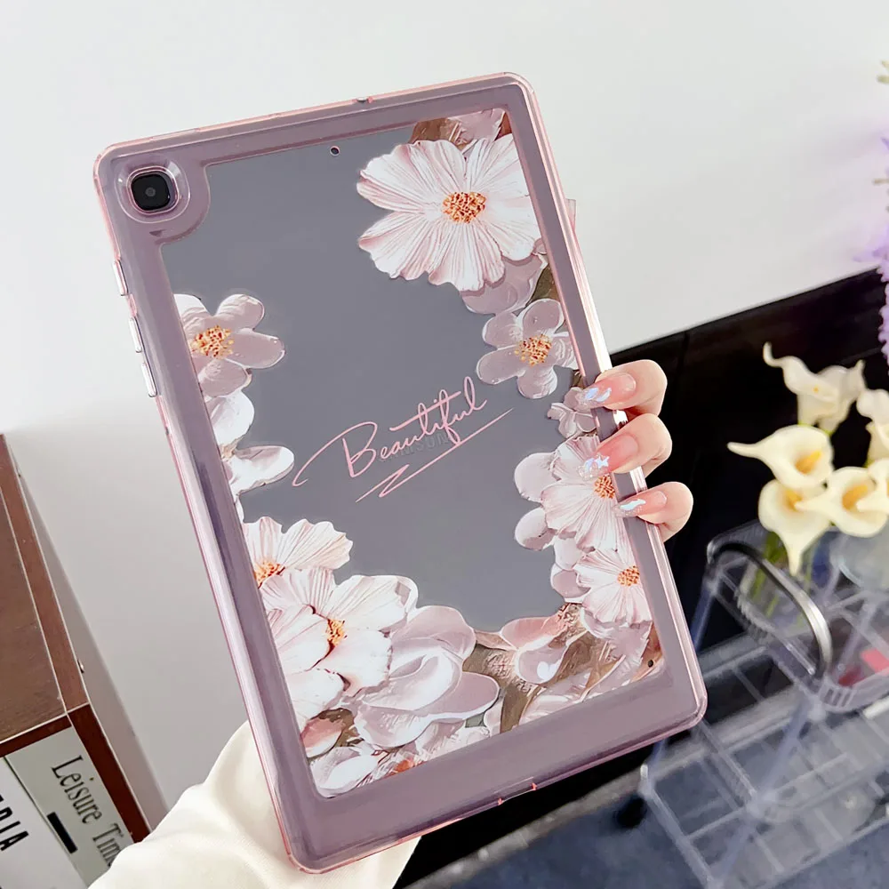 Acryl TPU hoesje voor Samsung Galaxy Tab S7 S8 S9 S9 FE Plus 12.4" S7 S8 S9 11" A7 S6 Lite A7 A8 10.4" 10.5" 8.7" tablet