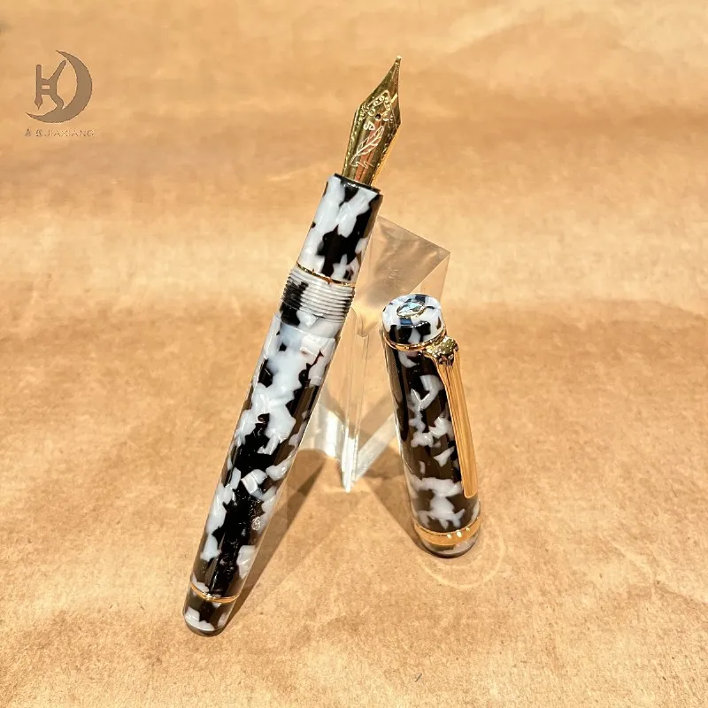 JX 21 Luxuriöser Premium Business-Schreibstift aus Acryl, Einzigartiges Design Souvenir-Füllfederhalter, Ideal für Führungskräfte – Detail 8