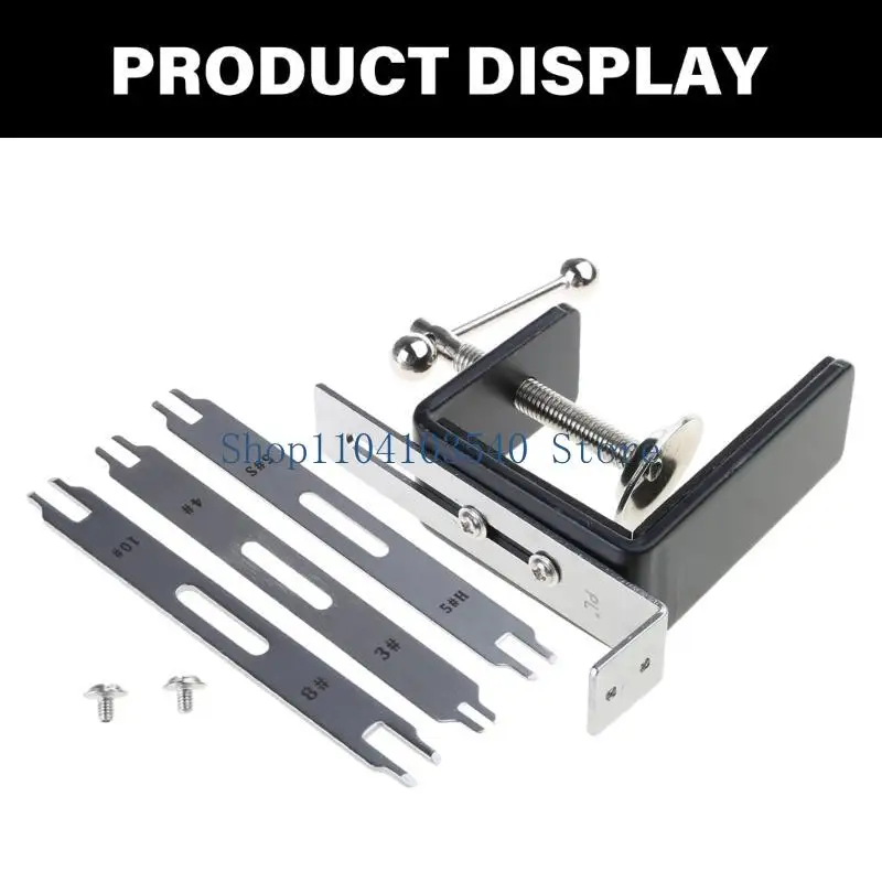 02DC Stainless Steel Zippers Lock Fixer Zippers Threader Heavy Duty Zippers Repair for Home and Travel Use