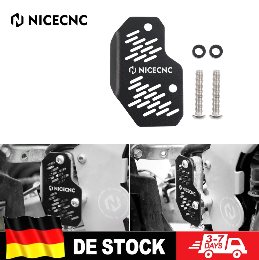 NICECNC ATV Aluminium Hauptbremszylinder-Schutzabdeckung für YAMAHA RAPTOR 700 2006-2011 2013-2024 RAPTOR 700R 2012 2016-2024