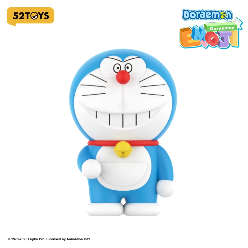 52TOYS Blind Box Doraemon Emoji Series, Action Figure Collectible Toy DesktopDecoration Gift for Birthday