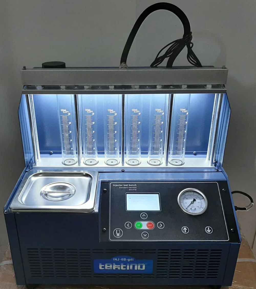 GDI Fuel Injector Tester Cleaning Tester Machine 110V/220V INJ-6B GDI Fuel Injector Tester Machine Ultrasonic Cleaning