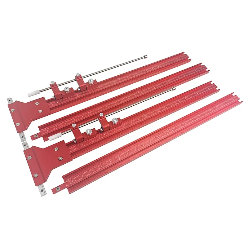 NF Aluminum Alloy Parallel Guide System Track Saw Rail Clamp for Repeatable Cuts Fit for Festool Woodworking Tools Hook Upgrade