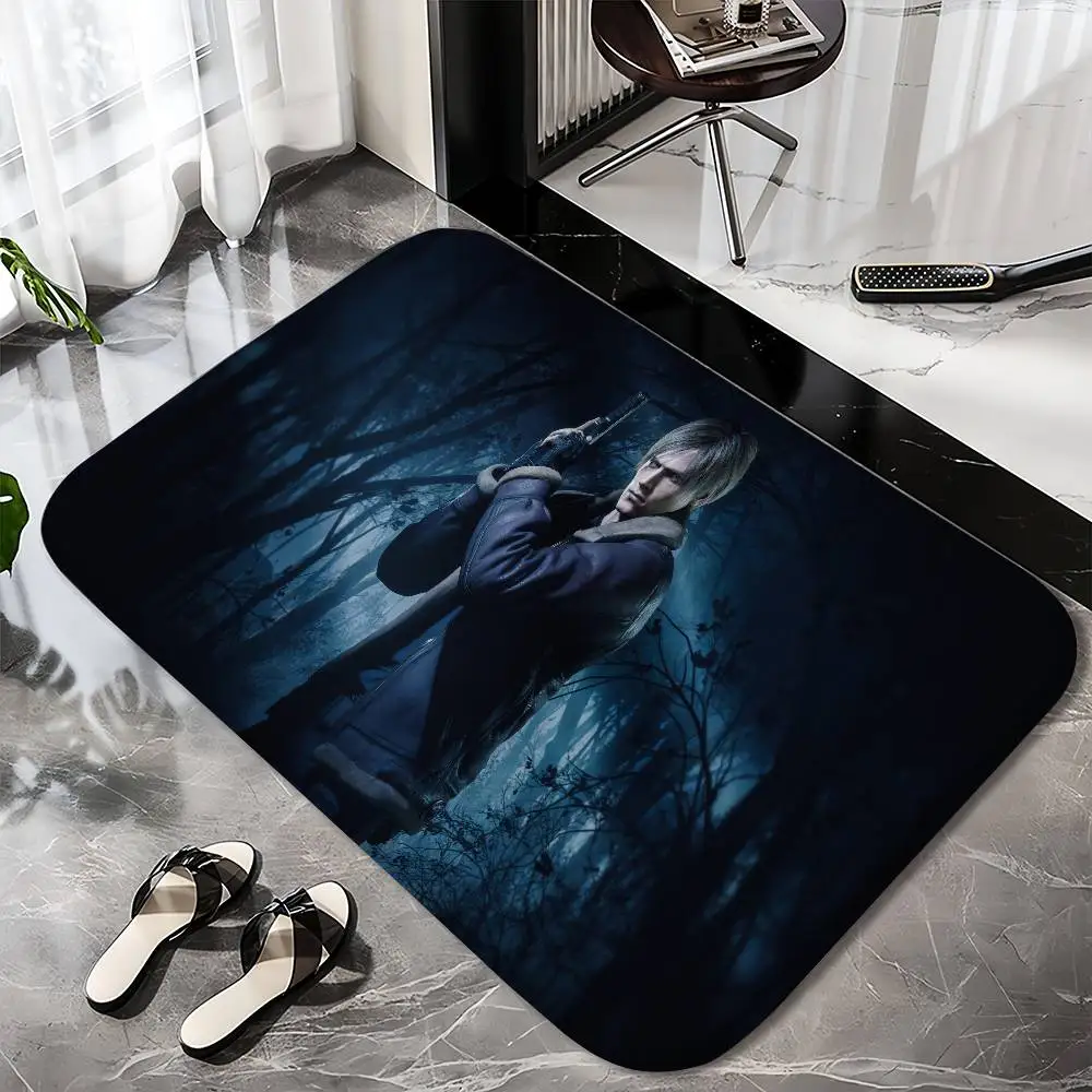 

R-Residents Evil 4 Floor Mat Printed Large Carpets Room And Bedroom Carpets Bathroom Anti Slip Door MATS Small Carpets