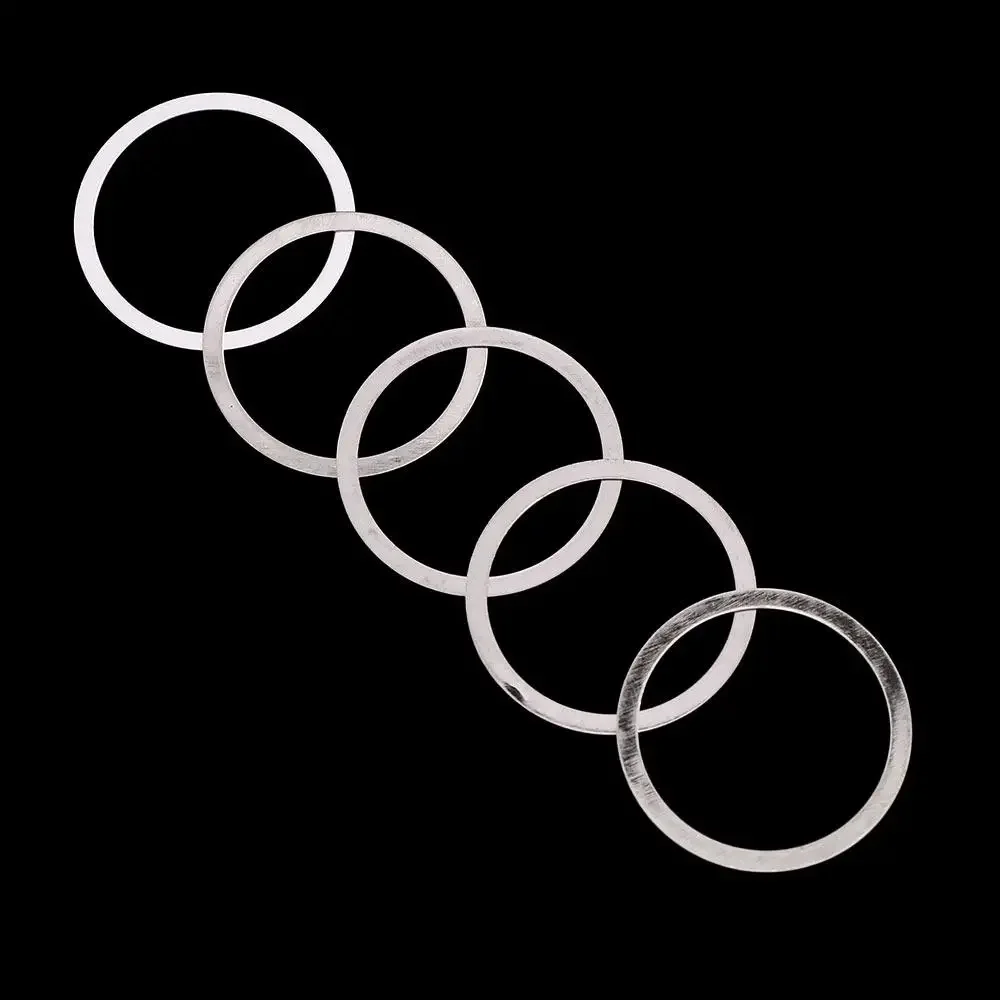 

Aluminum Alloy 6pcs Bike Headset Ring Fine Tuning Bike Front Fork Bicycle Headset Spacer Spacing Pad Adjusting Washer Gasket