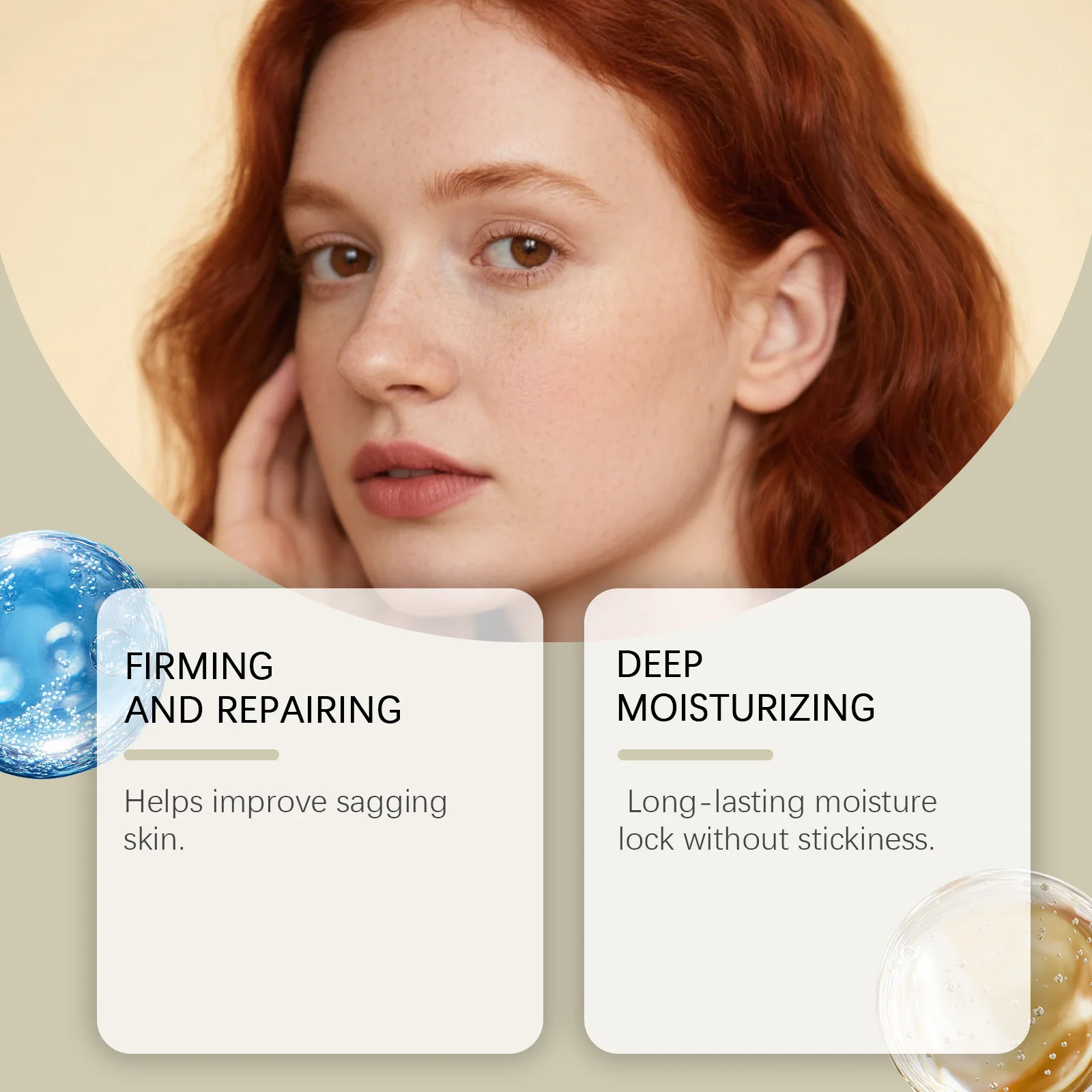 مصل الببتيد النحاسي المضاد للتجاعيد والشيخوخة وشد وتجديد شبابها وشد البشرة وترطيبها ومستحضرات التجميل لبشرة الوجه #2