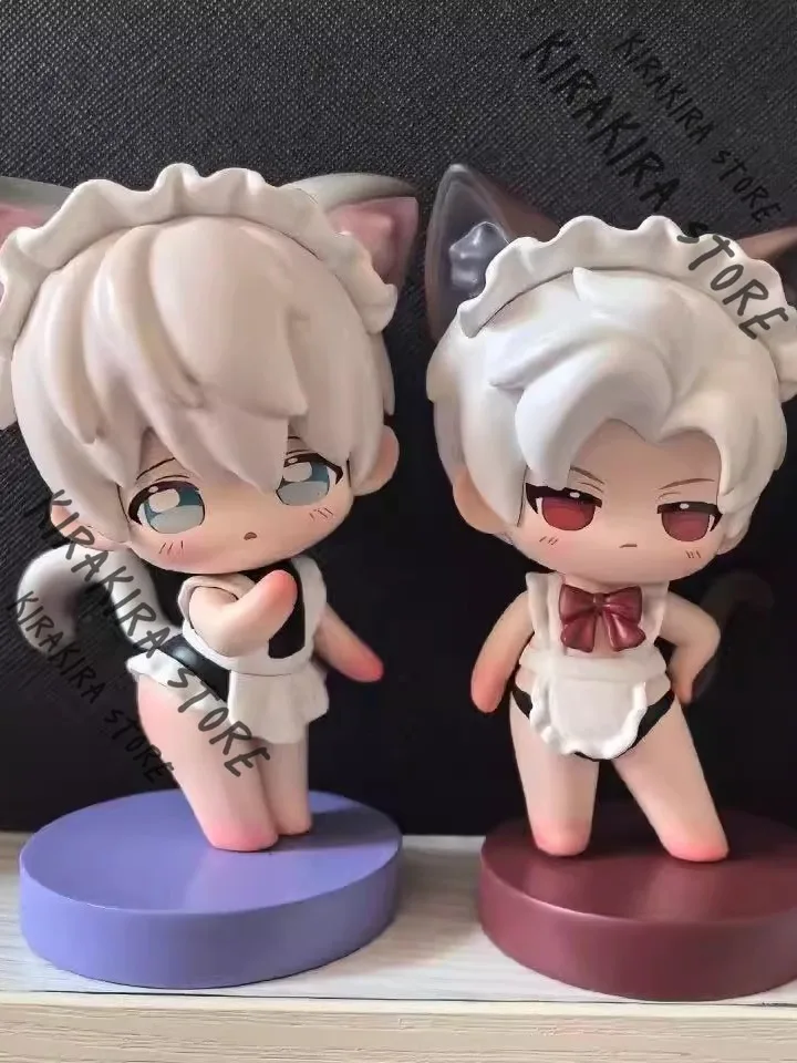 

Love and Deepspace Rafayel Zayne Q Version Handcraft Xavier Sylus Kawaii Mascot Figurine Garage Kits Cosplay Ornaments Gift