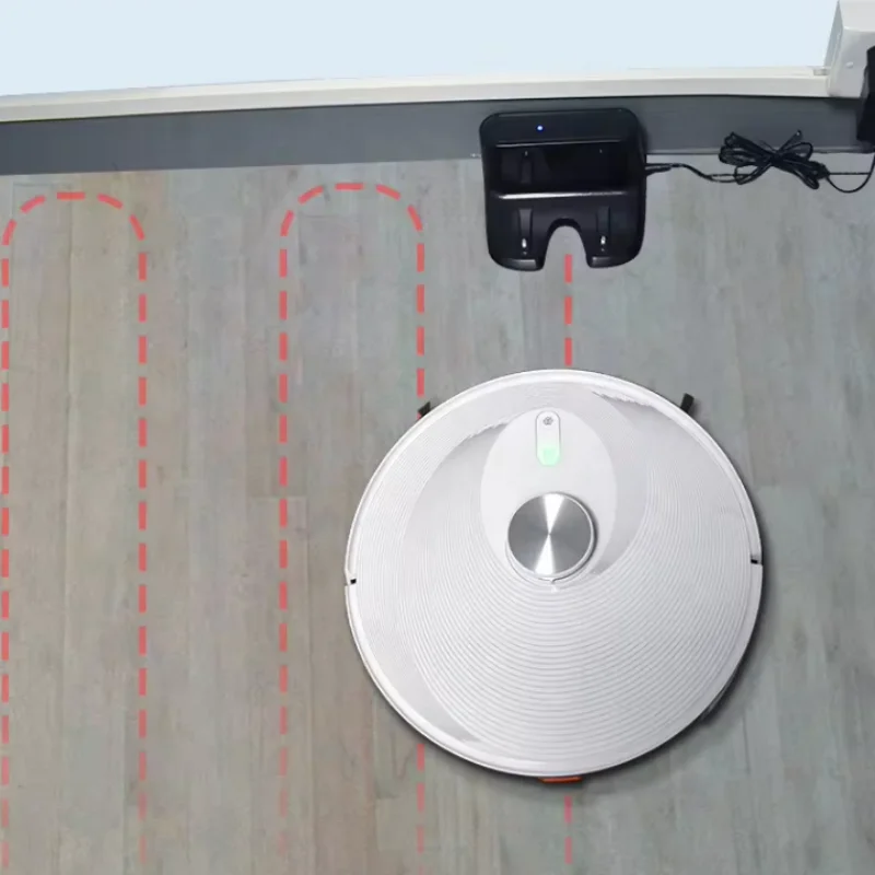 RTS Drop Shipping 3 In 1 Floor Sweeping Mapping Mop Virtual Wall Intelligent  Vacuum Cleaner