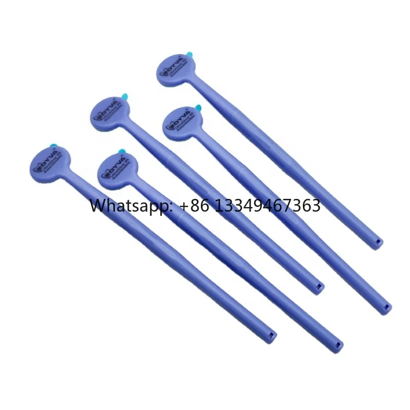 

Стоматологический HD-набор из 5 ультрапрозрачных односторонних ротовых зондов с измерительной лентой