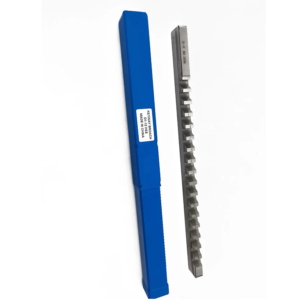 Imagem -03 - High Velocidade Steel Cnc Cutting Tool Knife Keyway Broach Cutter e Shim d Push tipo Hss 12 mm Pcs Shims