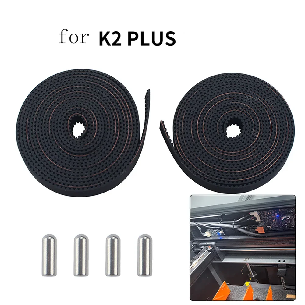 

Резиновый ремень для принтера K2 PLUS (как на фото), легко устанавливаемый, совместимый с K2 PLUS, запчасть для принтера.