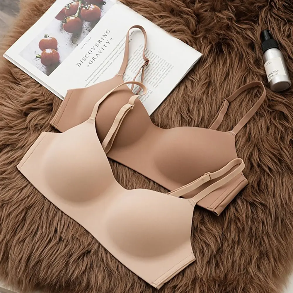 Women's Push Up Bra Comfort Wireless Seamless Brassiere Uplift Bra Anti-sagging Lifting Bralette One-piece Underwear for Women