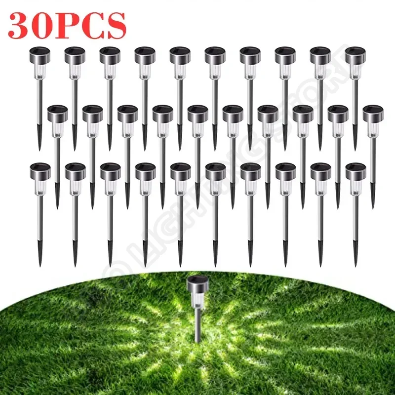 

Solar Outdoor Lights Garden Lamp Solar Powered Waterproof Landscape Path Outdoor for Yard Backyard Lawn Patio Decorative