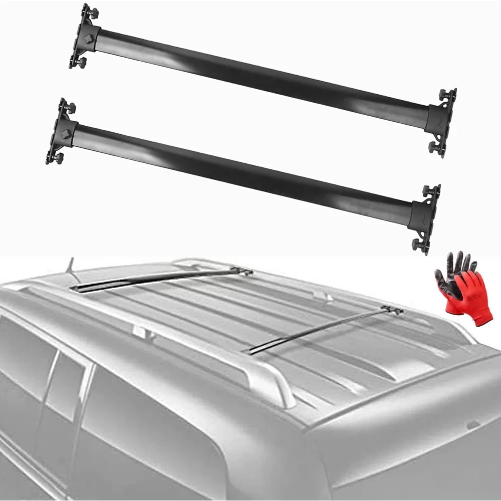 

Universal Roof Rack Cross Bar Rail for Toyota Highlander with Side Rails 2008-2013, Easy Installation