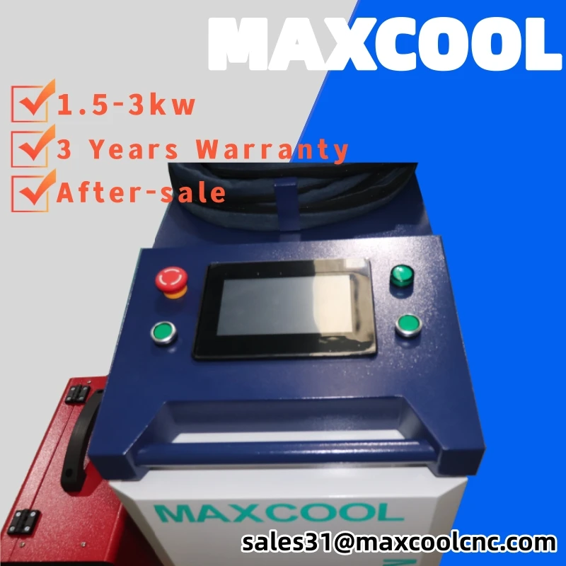 

MCW-3000 Continuous Laser 3-in-1 Machine Dual Wire Feeding Lazer Welder Semimanual 1500w Optic Laser Cleaner for Rust 3kw