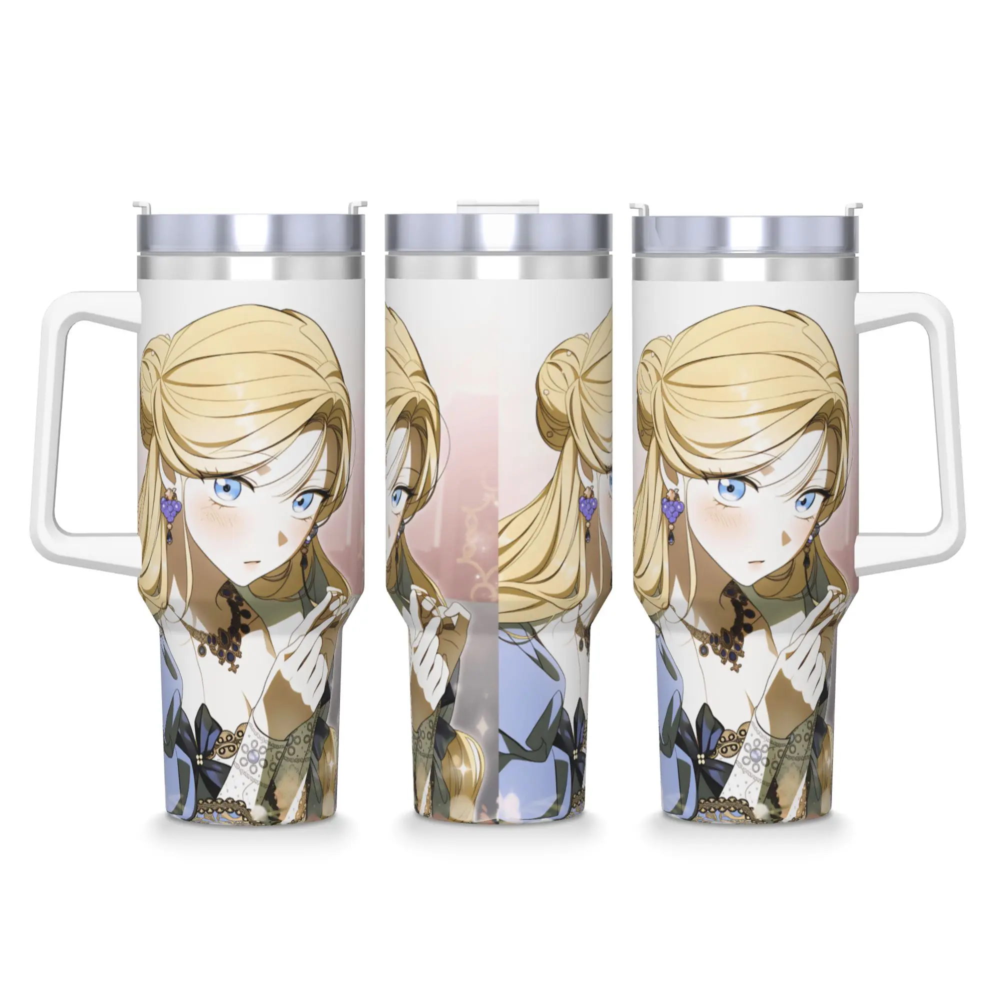 H-How To Win My H-Husband Over Tumbler  Cold and Hot Water Bottle Portable Stainless Steel Thermal Mug Graphic Camping Car Mugs