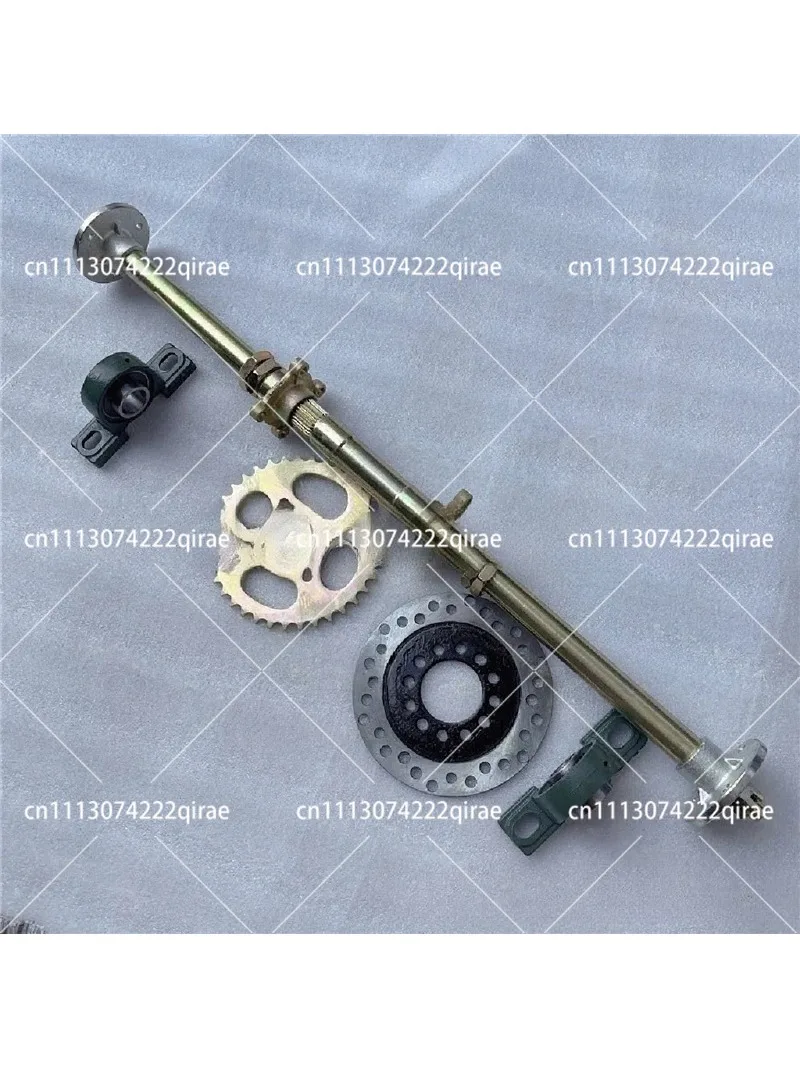 Off-Road Go Kart ATV Rear Axle 61-74cm Adjustable 5 Inch Bold Rear Axle Accessories