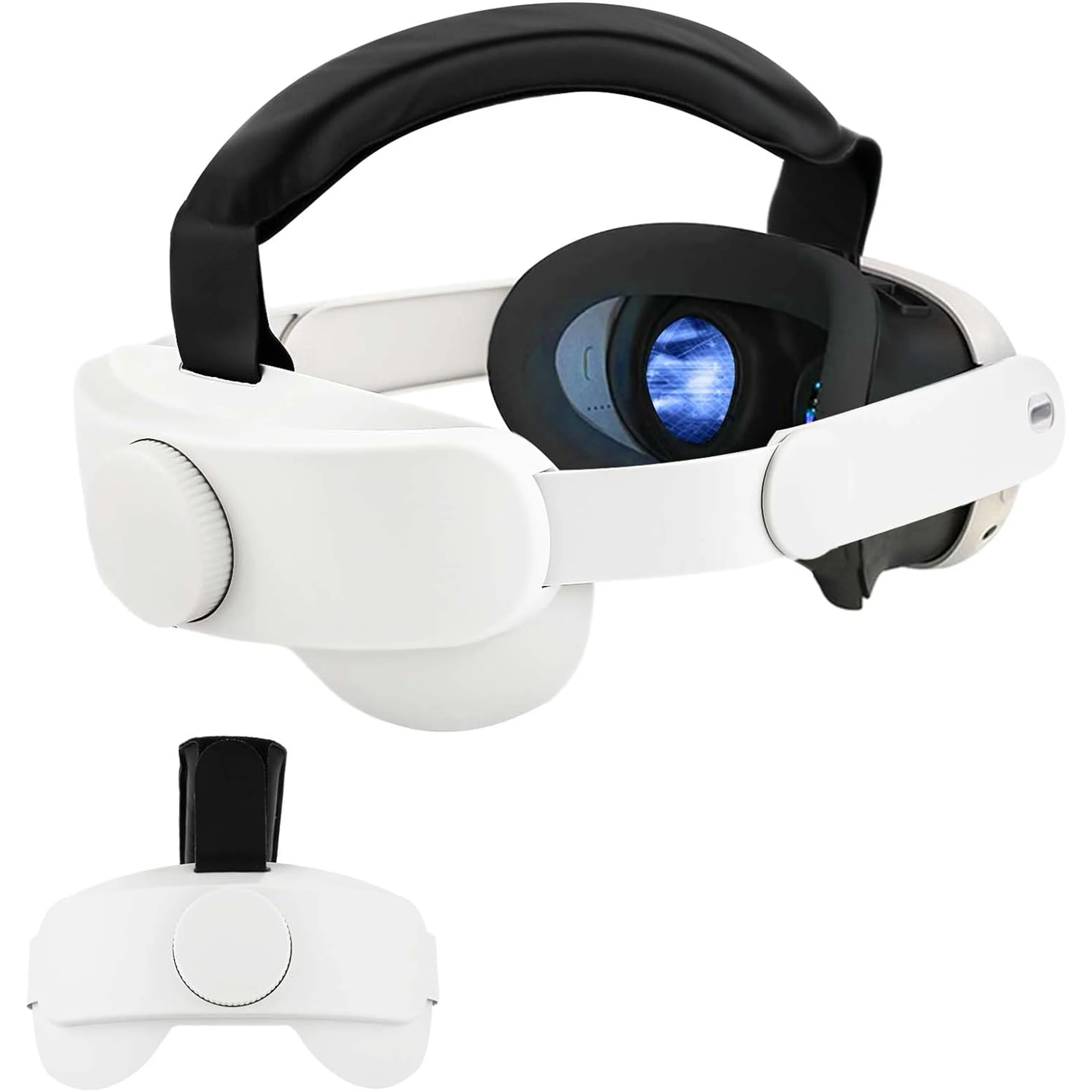 Head Strap Compatible with Oculus Quest 3,VR Accessories Adjustable Elite Strap Replacement for Enhanced Comfort Support