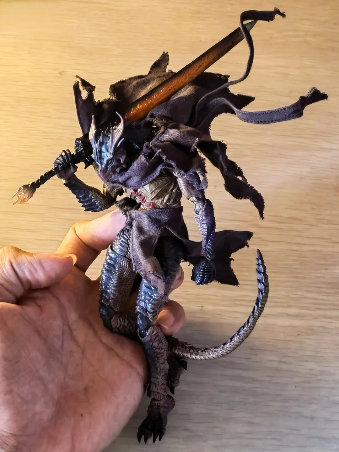 

Romankey Alga Resonator Half-Dragon Scion 1/12 Scale Articulated Action Figure Collectible Toy in Stock