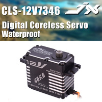 JX CLS-12V7346 46KG 12V 180 Degrees HV High Precision Steel Gear Digital Coreless Servo CNC Aluminium Shell For RC Robot Car