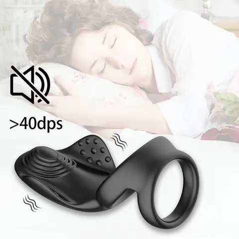 Wireless Male Penis Cock Ring Testicle Vibrator Delay Ejaculation Scrotal Binding Ball Stretcher Couples Rings Sex Toys For Men