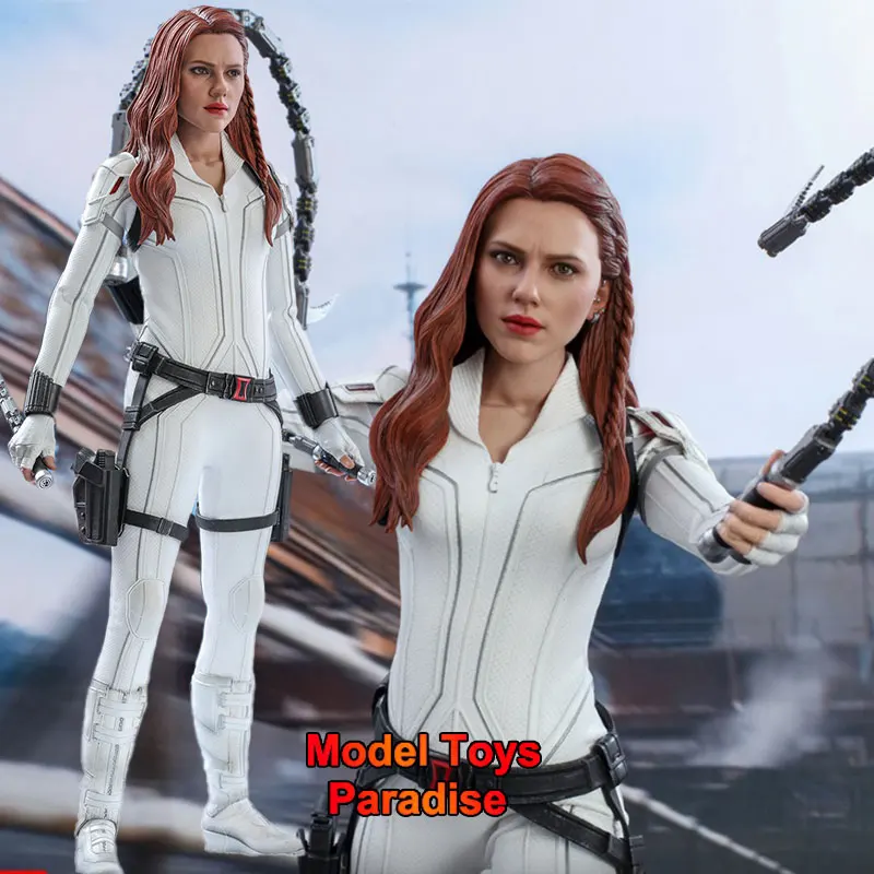 HotToys MMS601 1/6 Collectible Marvel Black Widow Snow Suit Edition Full Set 12inch Woman Soldier Action Figure Model Fans Gifts