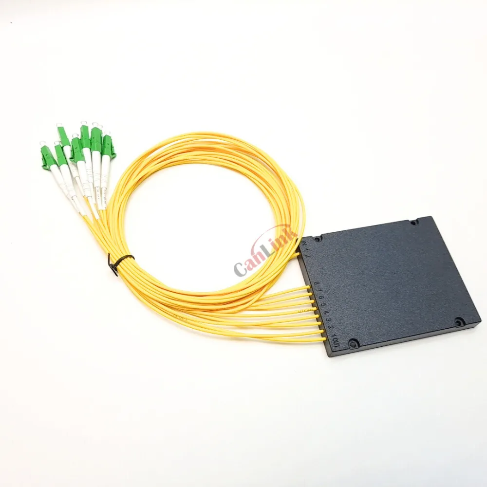 1X4 SC /APC الألياف البصرية FTTH الفاصل FBT مقرنة بصرية 1:4 SC APC المفردة بسيطة PLC الخائن البصري