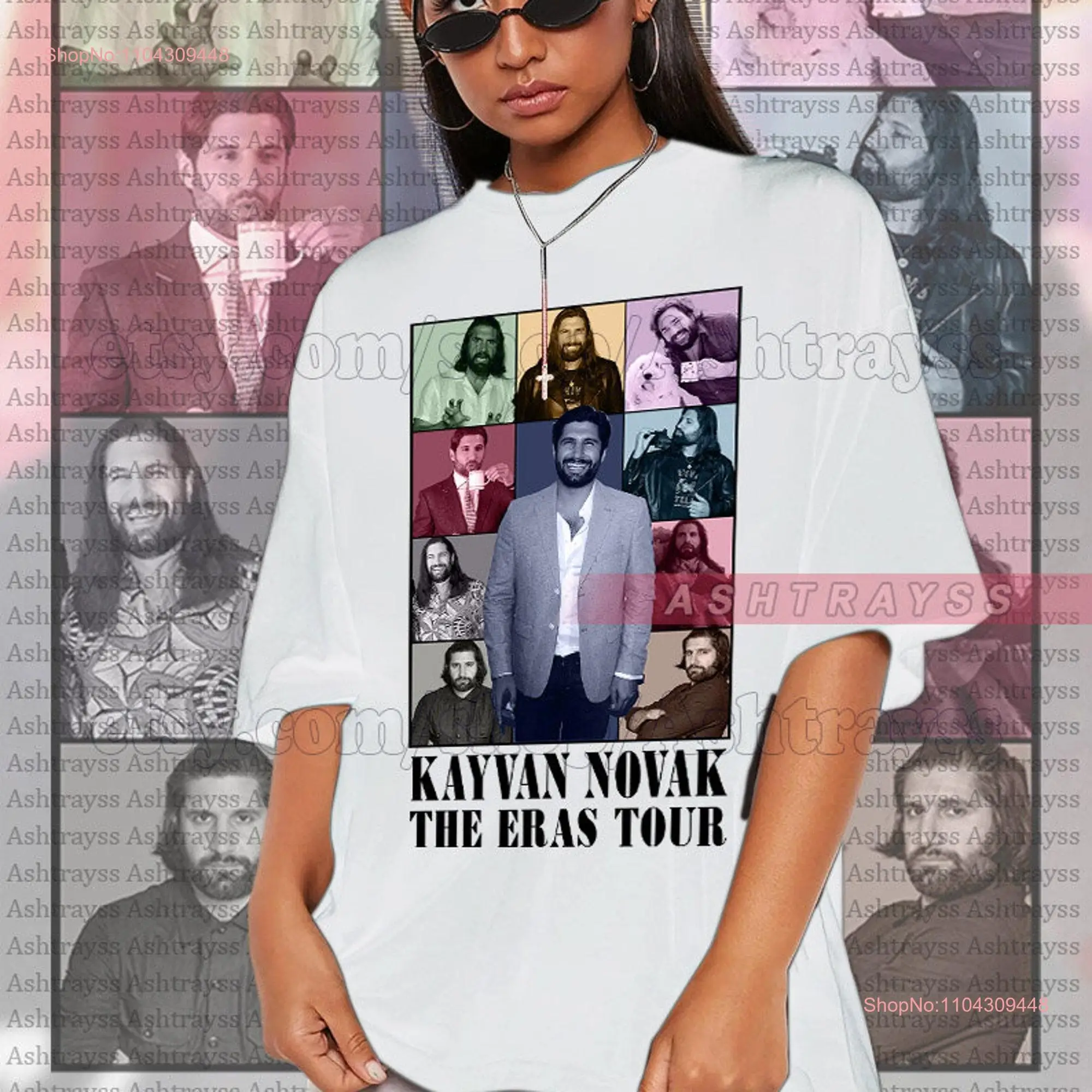 Kayvan Novak The Eras Tour tee long or short sleeves