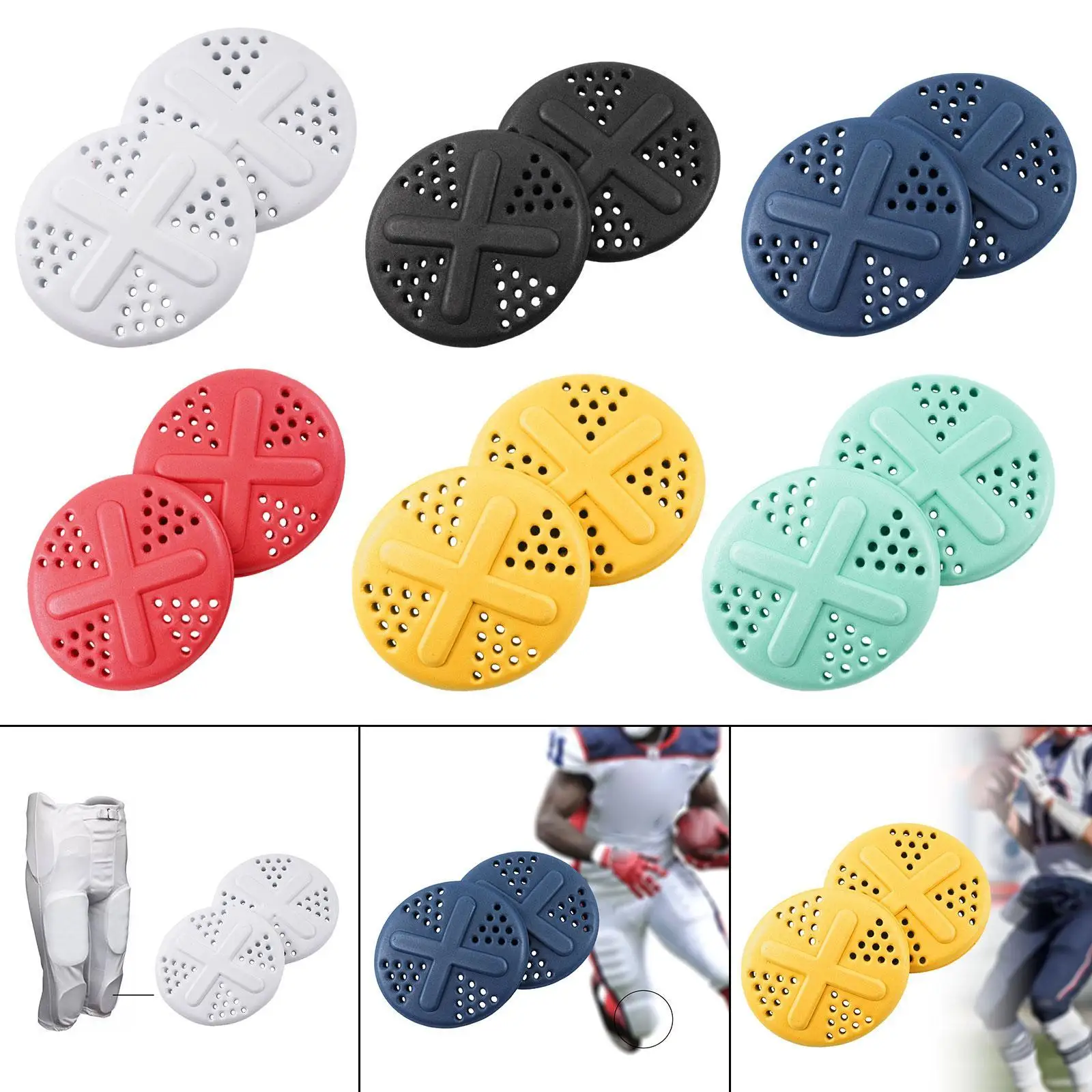 2Pcs Mini Soccer Shin Guards Gear Shin Protection for Youth Adults Men Women